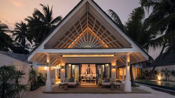 Family Beach Pool Villa 2 Bedroom | Premium bedding, minibar, in-room safe, desk