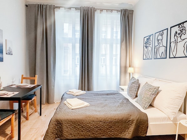 Standard Apartment, City View | Iron/ironing board, free WiFi - SOEL apartments (Prague)