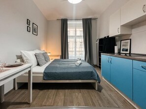 Unclassified image, 4 of 35, button - SOEL apartments (Praha)