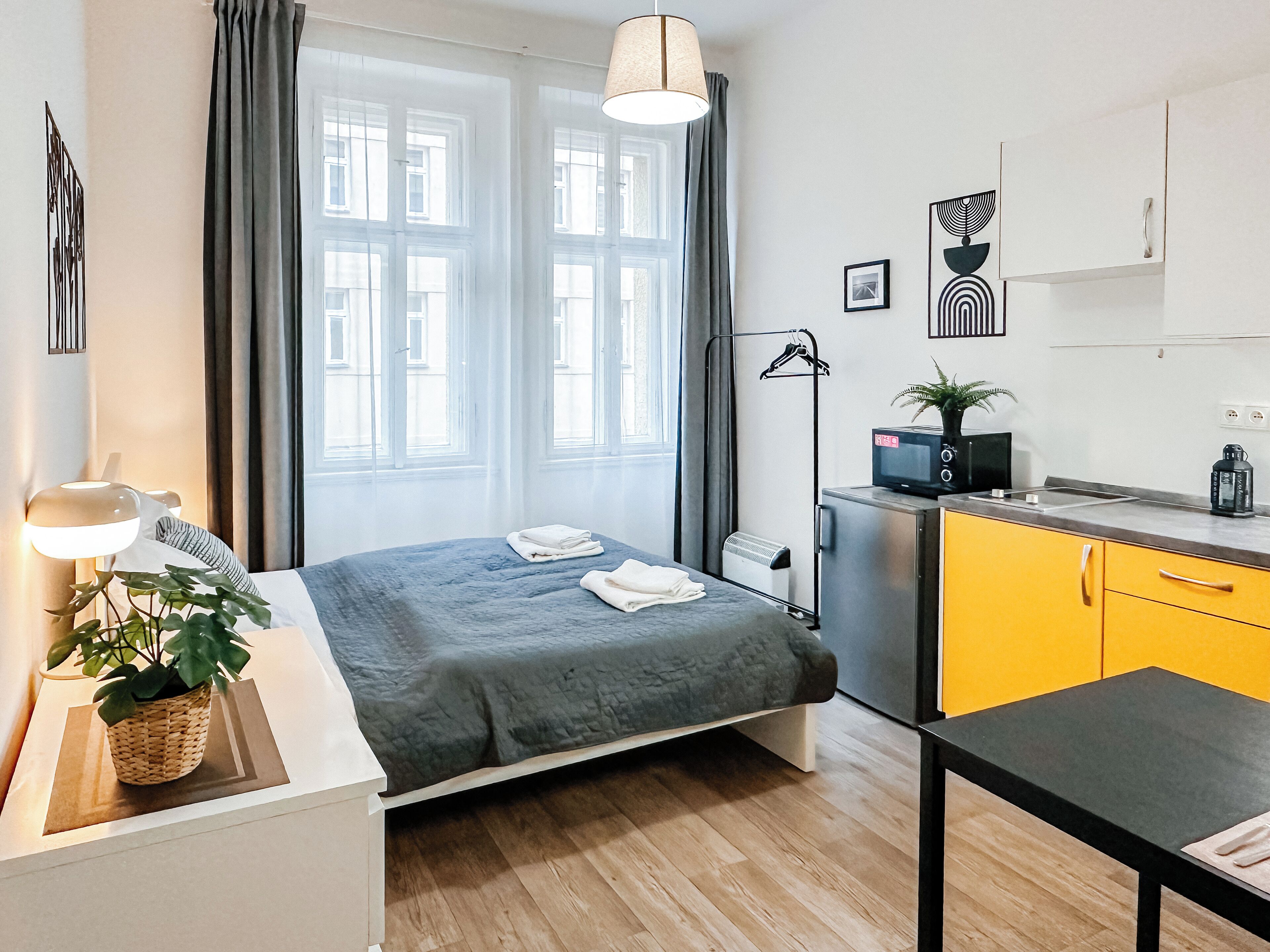 Appartement Standard, vue ville | Fer et planche à repasser, Wi-Fi gratuit