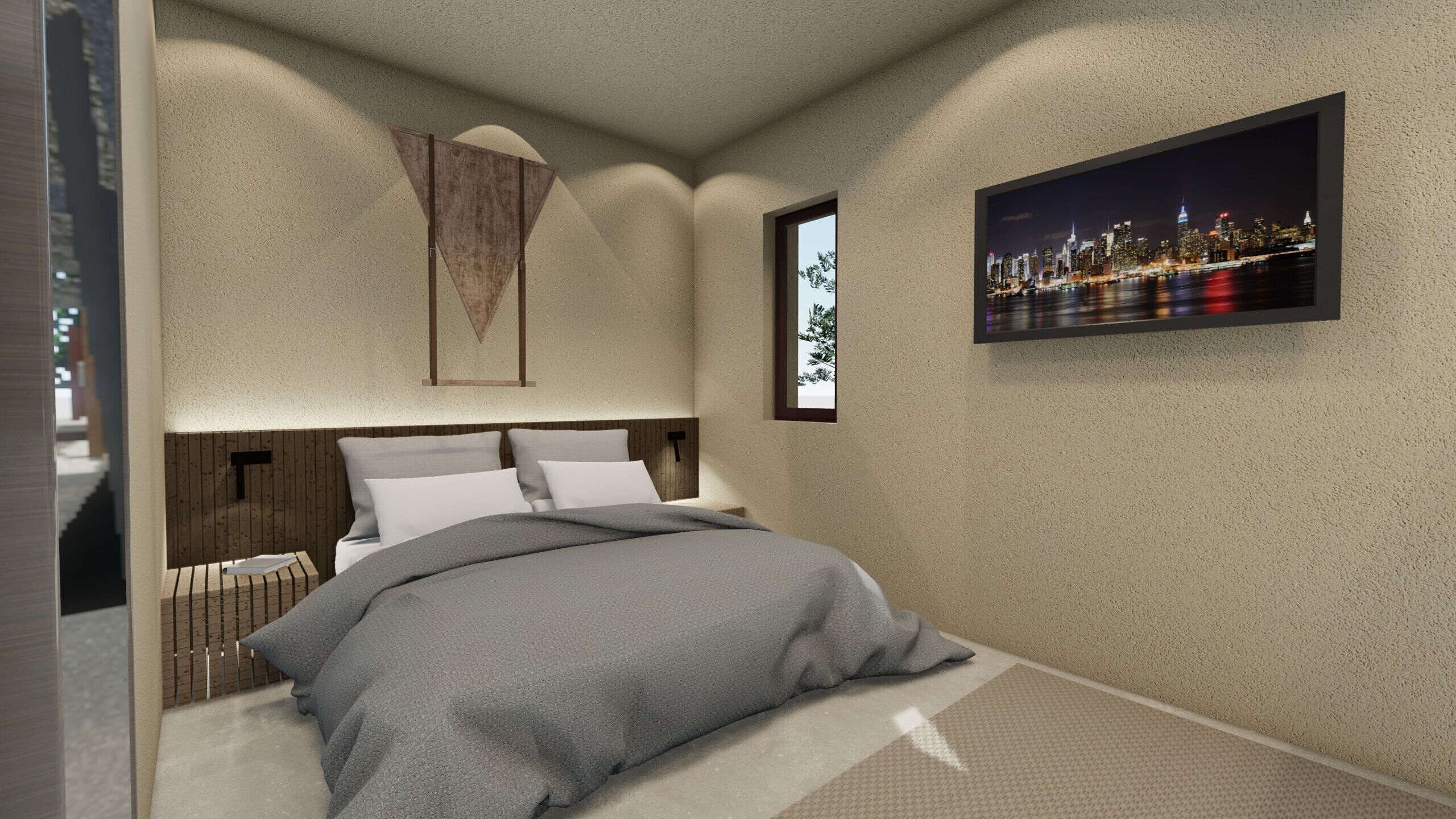 1 bedroom, in-room safe, iron/ironing board, free WiFi