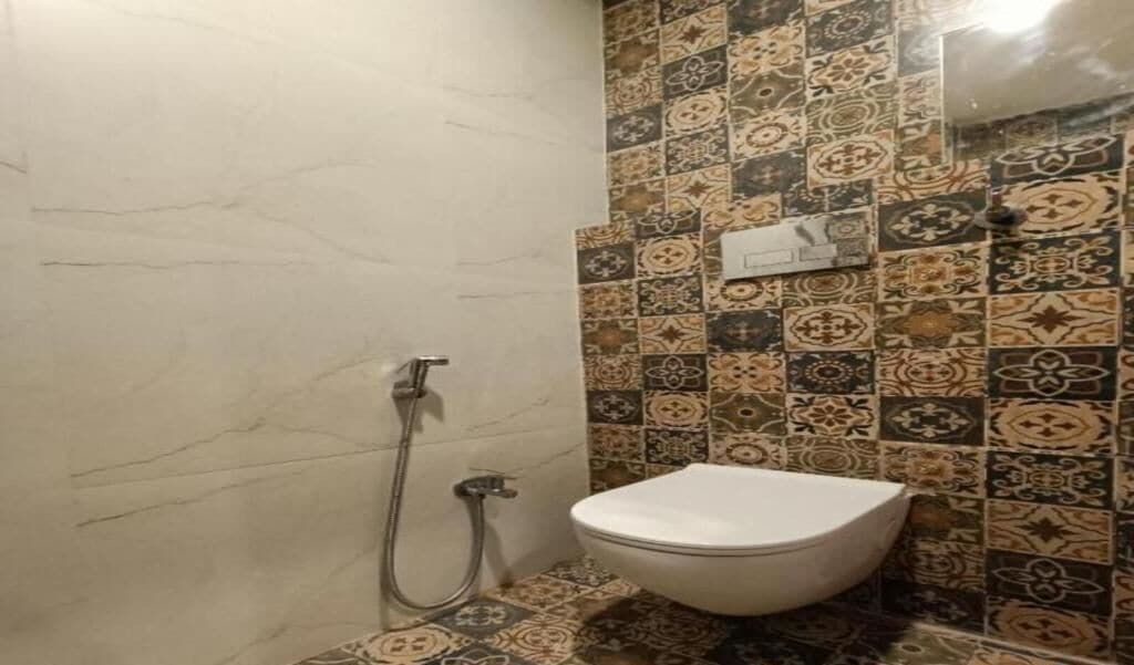 Soap, shampoo, toilet paper