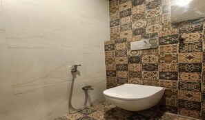 Soap, shampoo, toilet paper