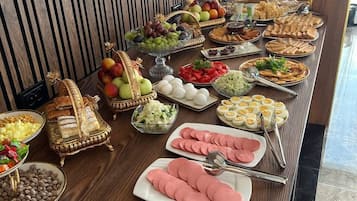 Daily buffet breakfast (USD 5 per person)