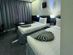 Twin Room | Free WiFi, bed sheets - Monatana Golden Hotel (Makkah)
