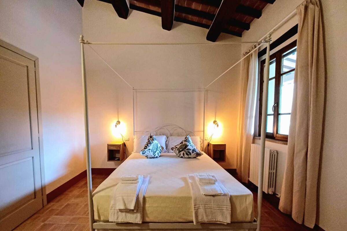 Habitación doble superior, 1 cama de matrimonio, vistas al jardín | Wifi gratis