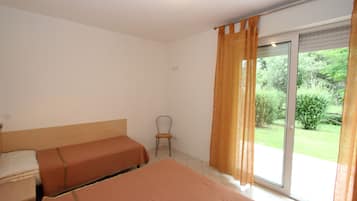 Apartment, 2 Schlafzimmer, Gartenblick | 3 Schlafzimmer