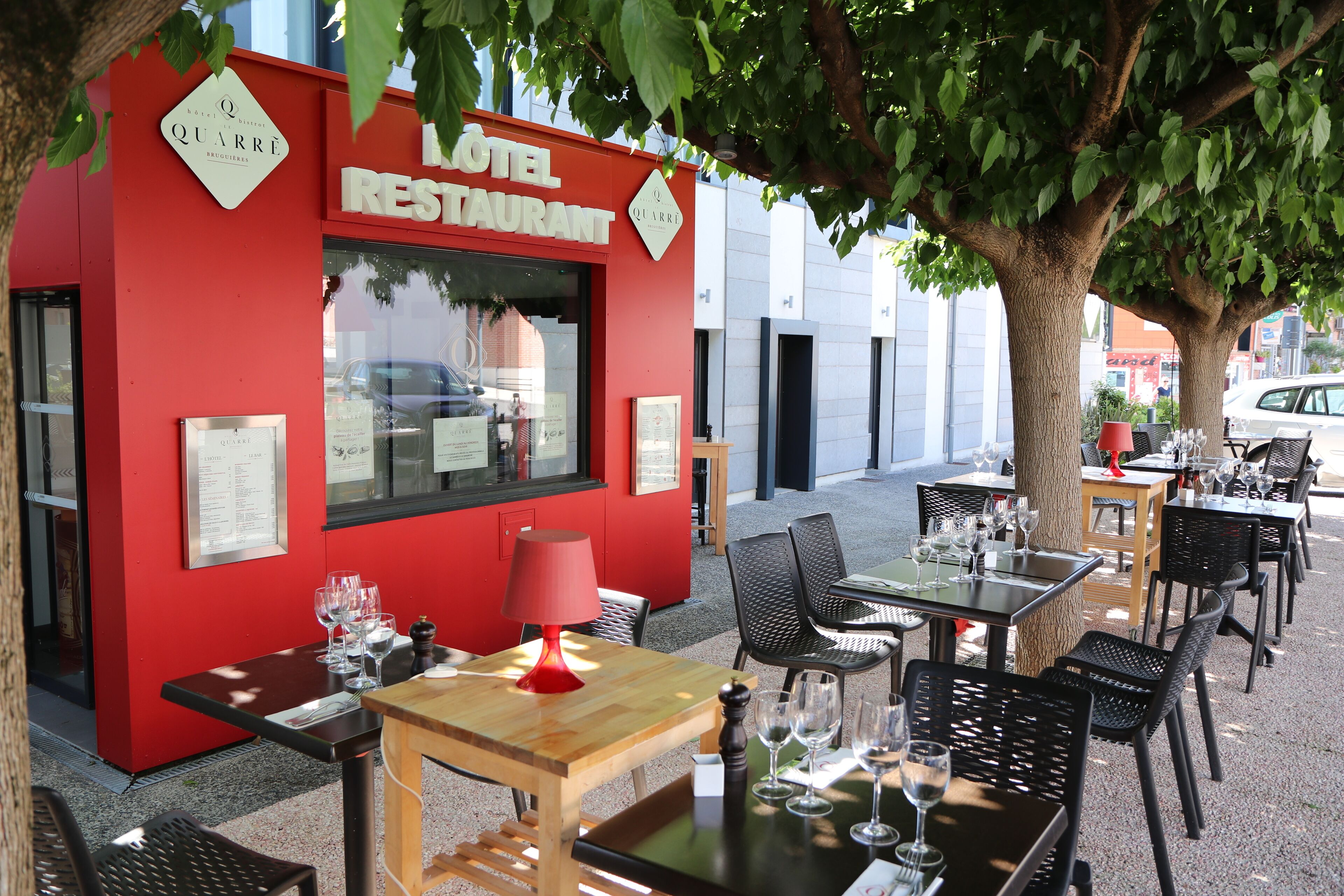 Façade de l’hébergement