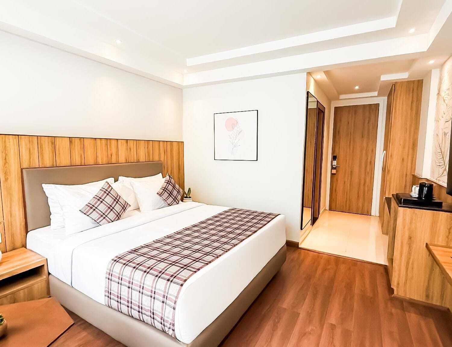 Standard-Doppelzimmer, 1 King-Bett, Stadtblick