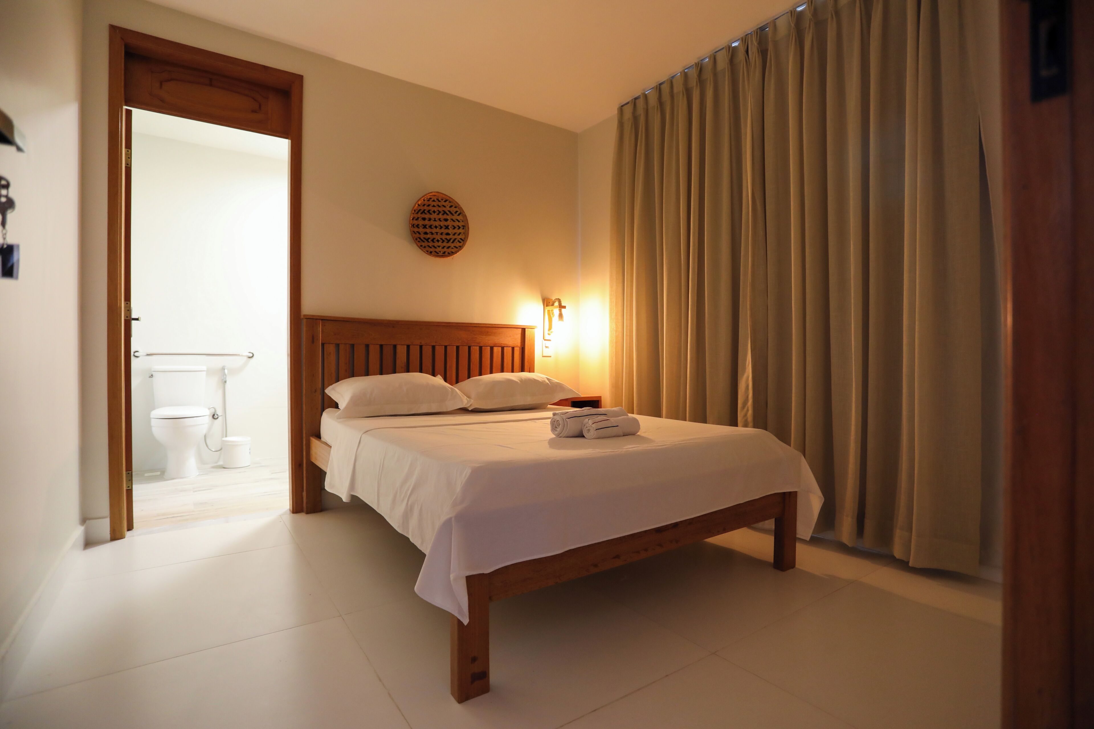 舒適雙人房, 庭園景 | 遮光窗簾/窗簾、熨斗/熨衫板、免費 Wi-Fi、方便輪椅出入