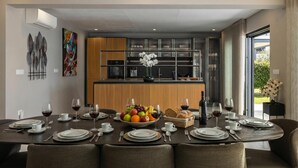 Family Villa, 4 Bedrooms, Balcony (Villa Centinera with private Pool) | Dining - Villa Centinera With Private Pool (Medulin)