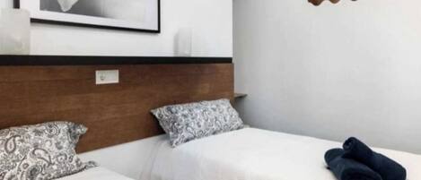 1 bedroom, in-room safe, iron/ironing board, travel cot