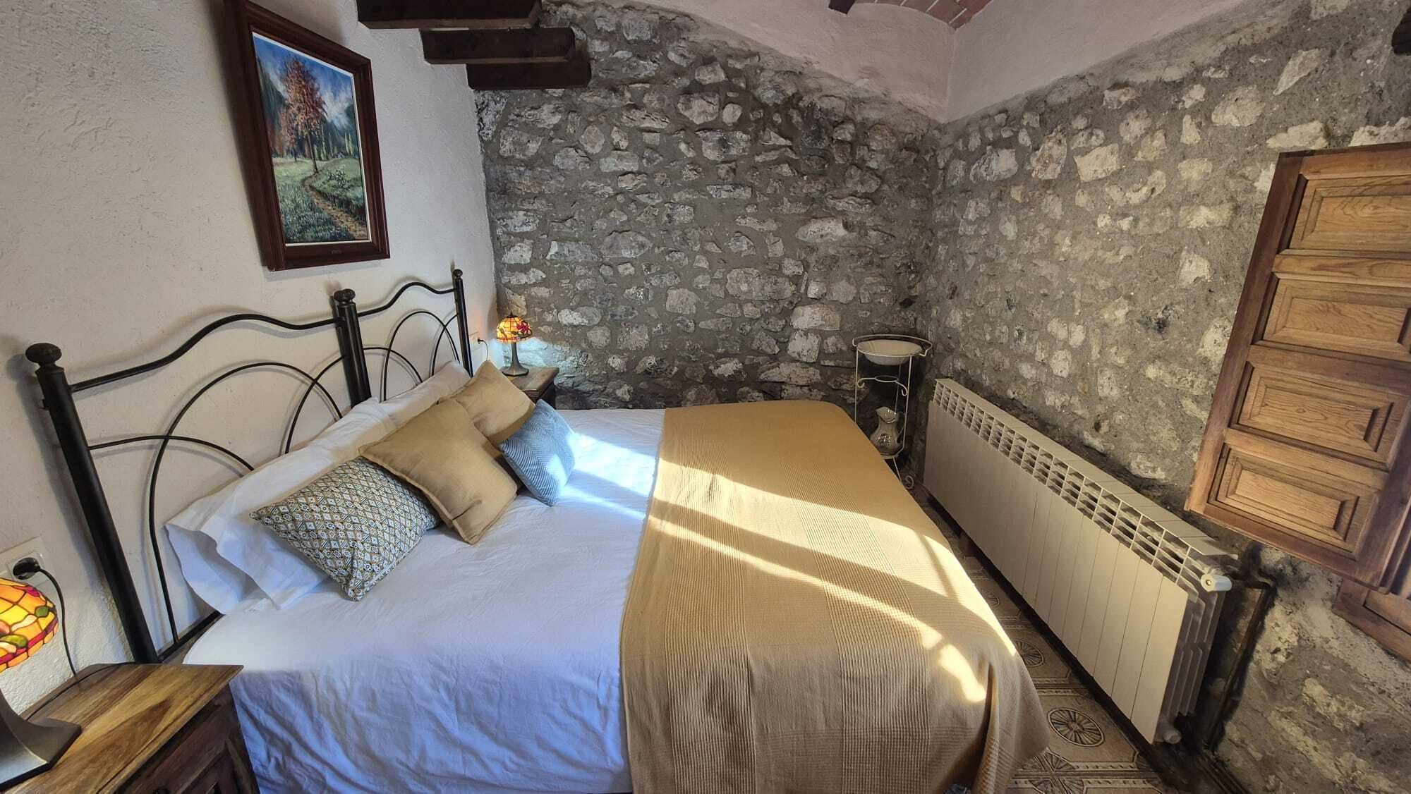 Standaard tweepersoonskamer, privébadkamer, uitzicht op bergen