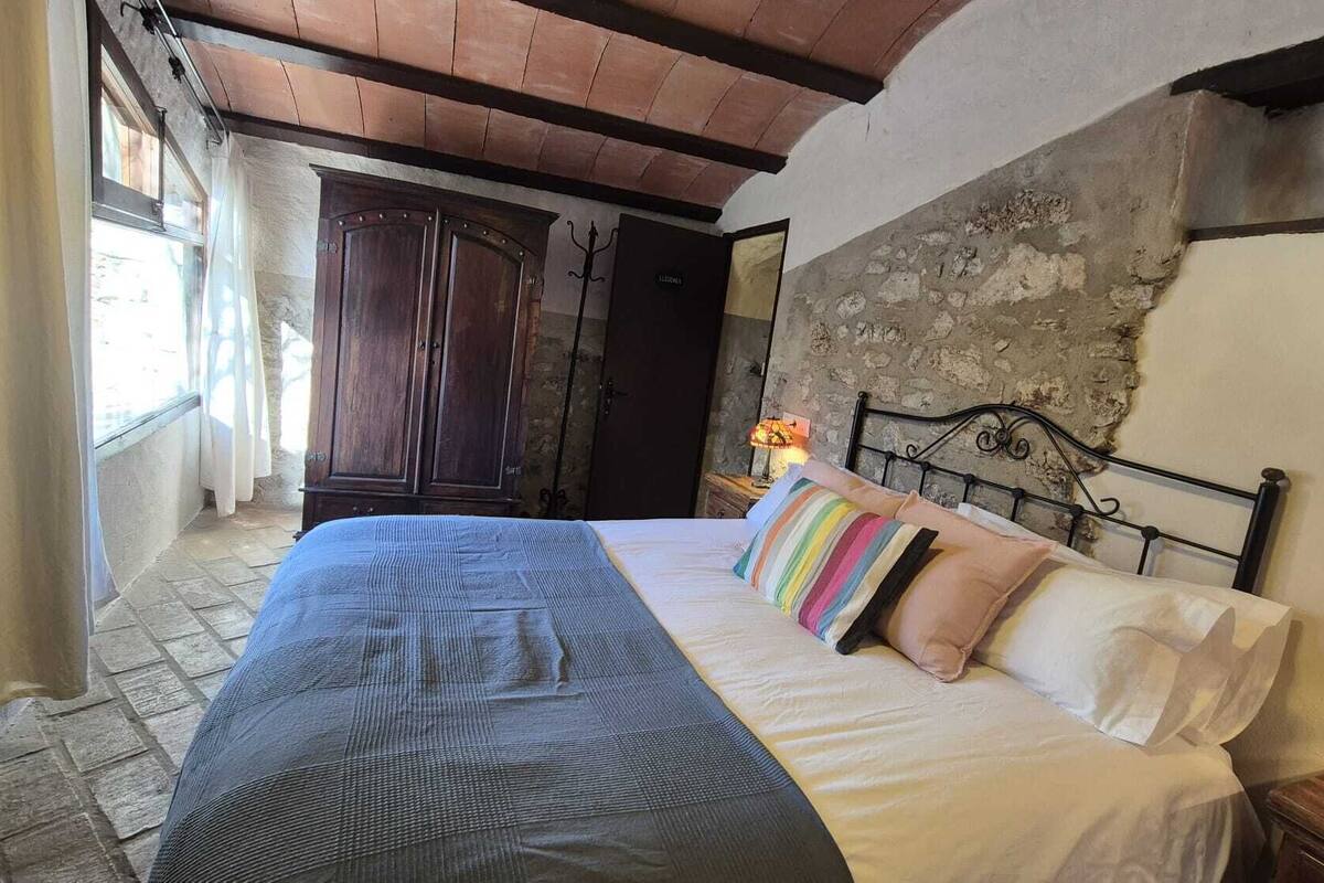 Standaard tweepersoonskamer, privébadkamer, uitzicht op bergen