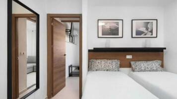 1 bedroom, in-room safe, iron/ironing board, travel crib