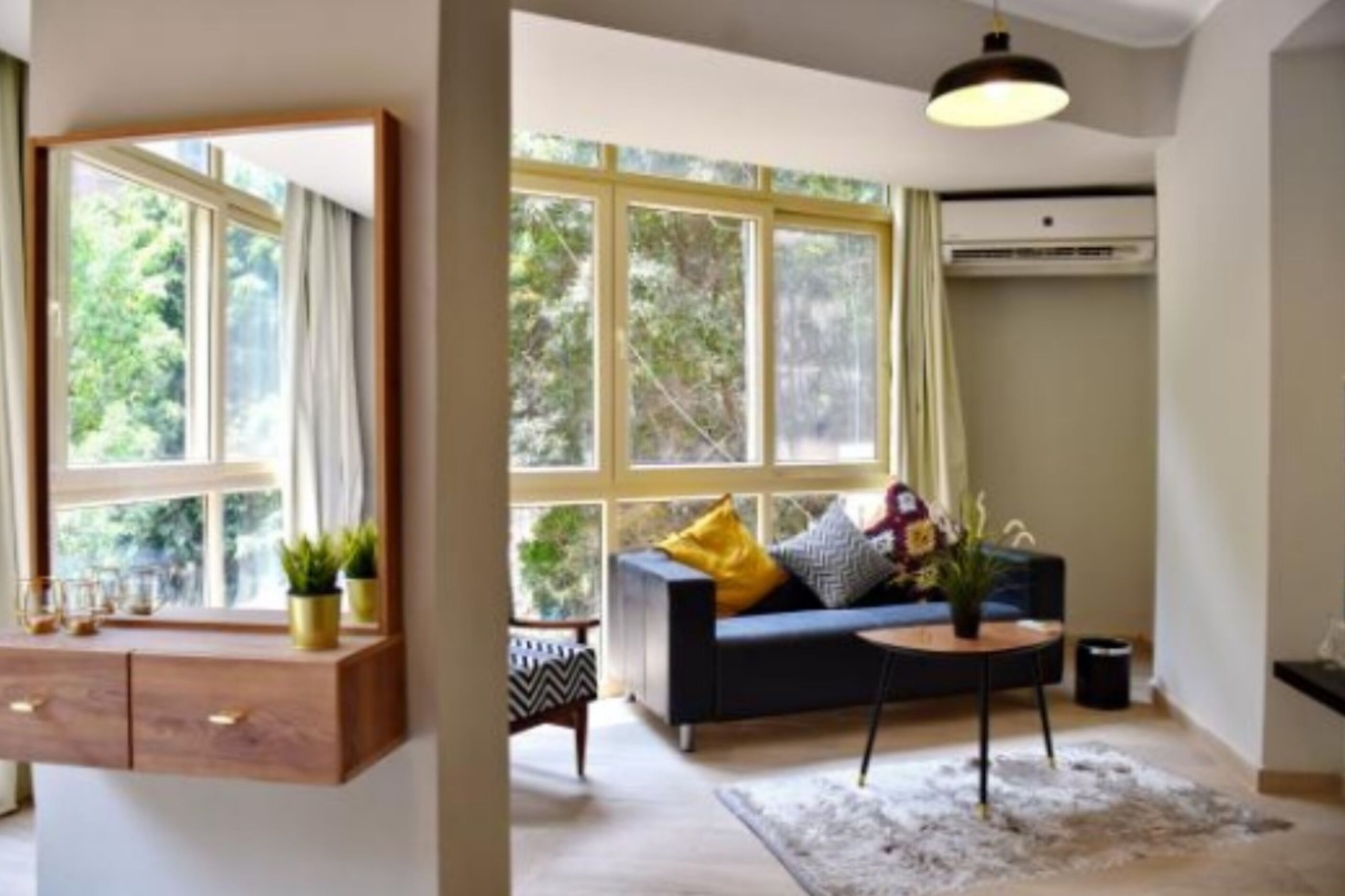 Estudio junior | Área de sala de estar