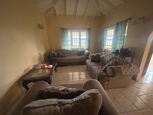 House, 4 Bedrooms, Balcony | Living room - Amazing Antigua Getway (Bolans)
