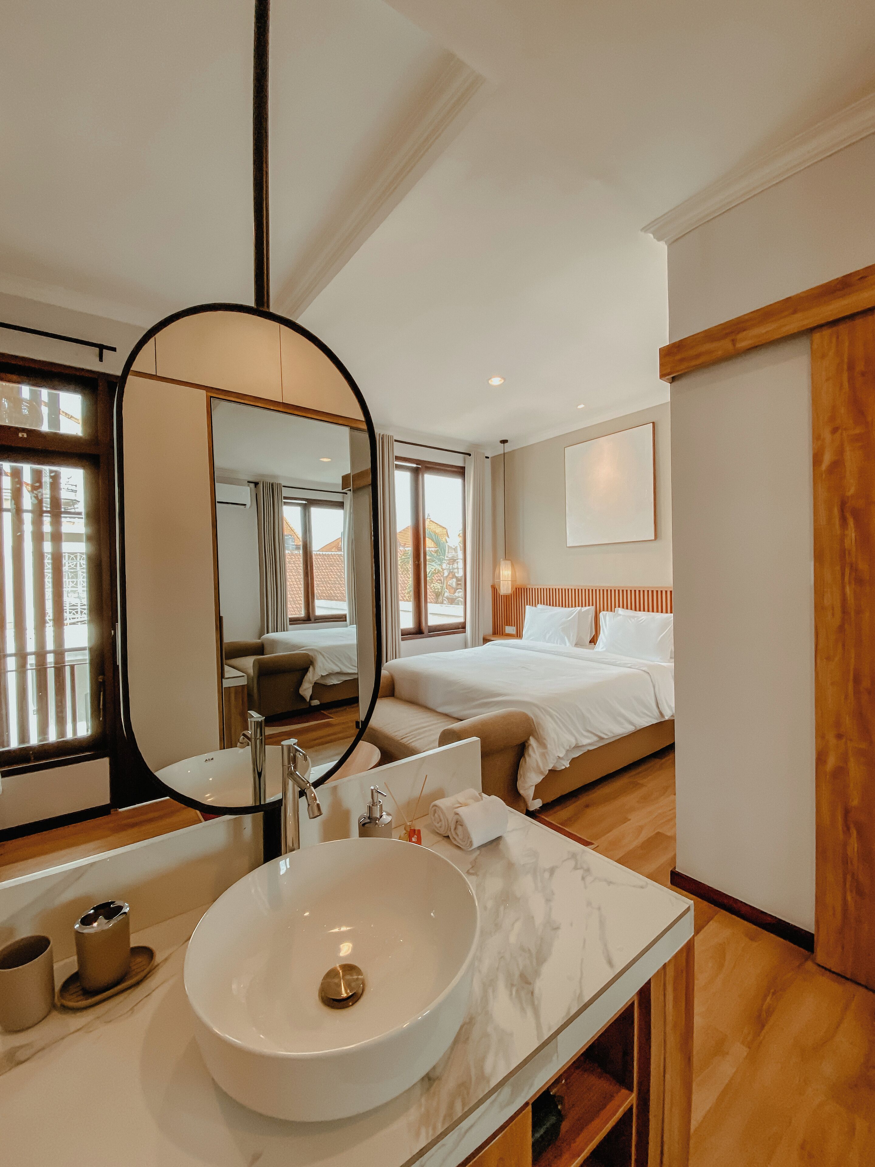 家庭别墅, 阳台, 泳池景观