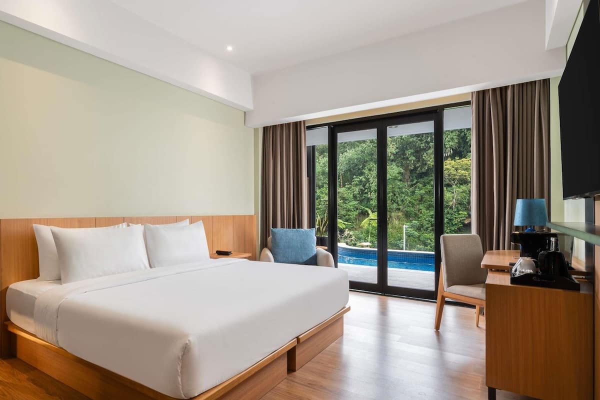 Habitación, 1 cama doble, balcón (Privilege - Lagoon access)