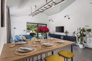 Dining - Beautiful view at Villa Mantis (Golovik)