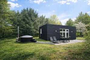 Deluxe-hytte - ikke-ryger - køkken | Overnatningsstedets område