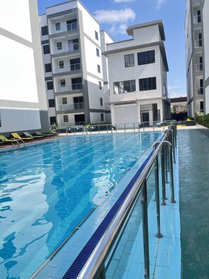 Pool - Modern studio close to JKIA and SGR Syokimau (Nairobi)