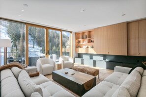 Condo, 3 Bedrooms | Living area - Ski-in/out Deer Valley Resort Pool 3br 3 Bedroom Condo (Park City)