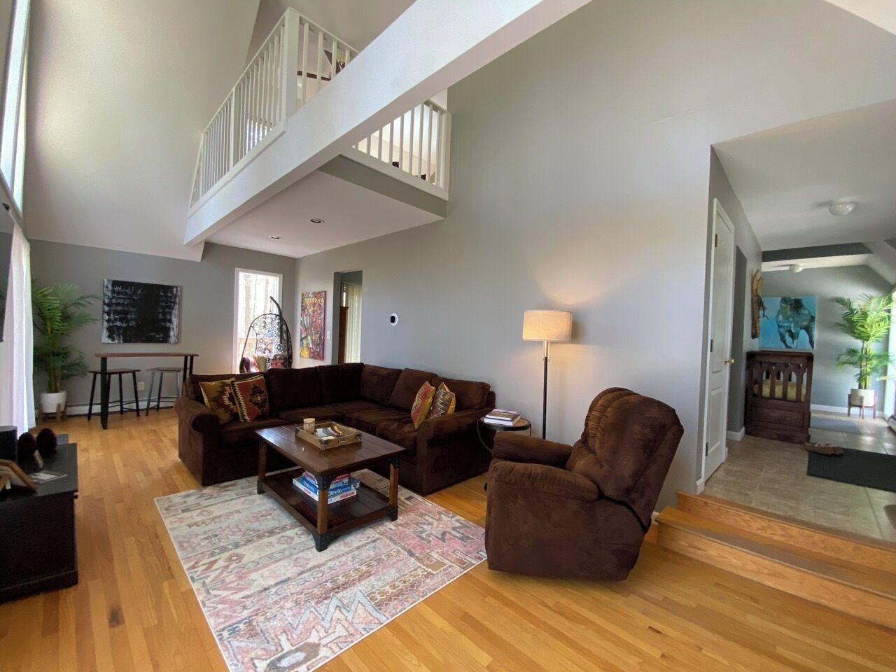 Télévision, cheminée