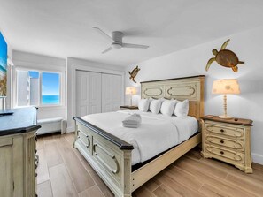 2 bedrooms, iron/ironing board, WiFi, bed sheets - 511- Gulf-Front Destin🌊 Free Bch Svc✨Newly Remodeled/New to Rental Program! (Destin)