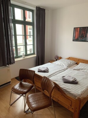 1 bedroom, Internet, bed sheets - HGALTSTADTFEWO (Wismar)