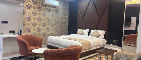 デラックス ダブルルーム シティビュー | WiFi (無料)