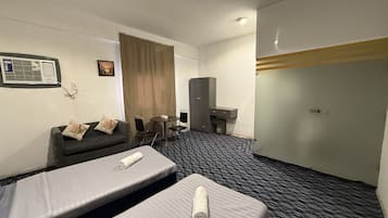 Individually furnished, desk, laptop workspace, free WiFi