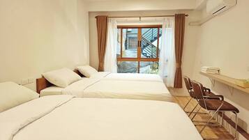 Comfort-Dreibettzimmer, Nichtraucher, Gartenblick | Kostenloses WLAN