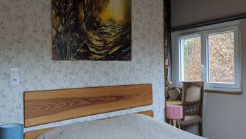 2 chambres, fer et planche Ă repasser, Wi-Fi, draps fournis