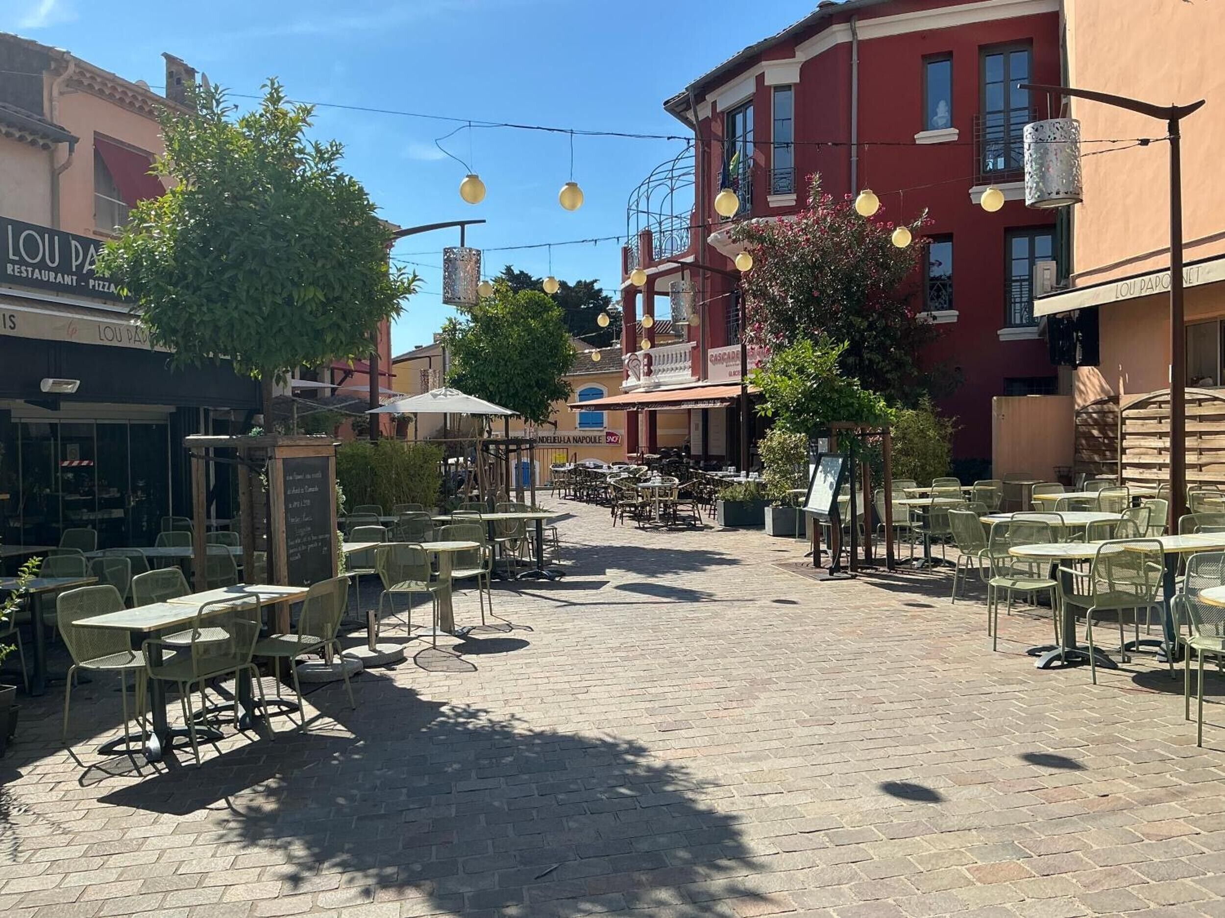 Restaurante al aire libre