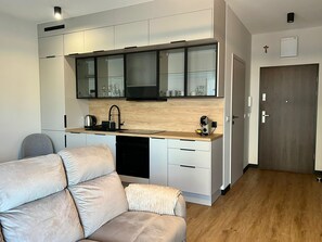 Living area - MARGI Ruby Apartament (Szczecin)