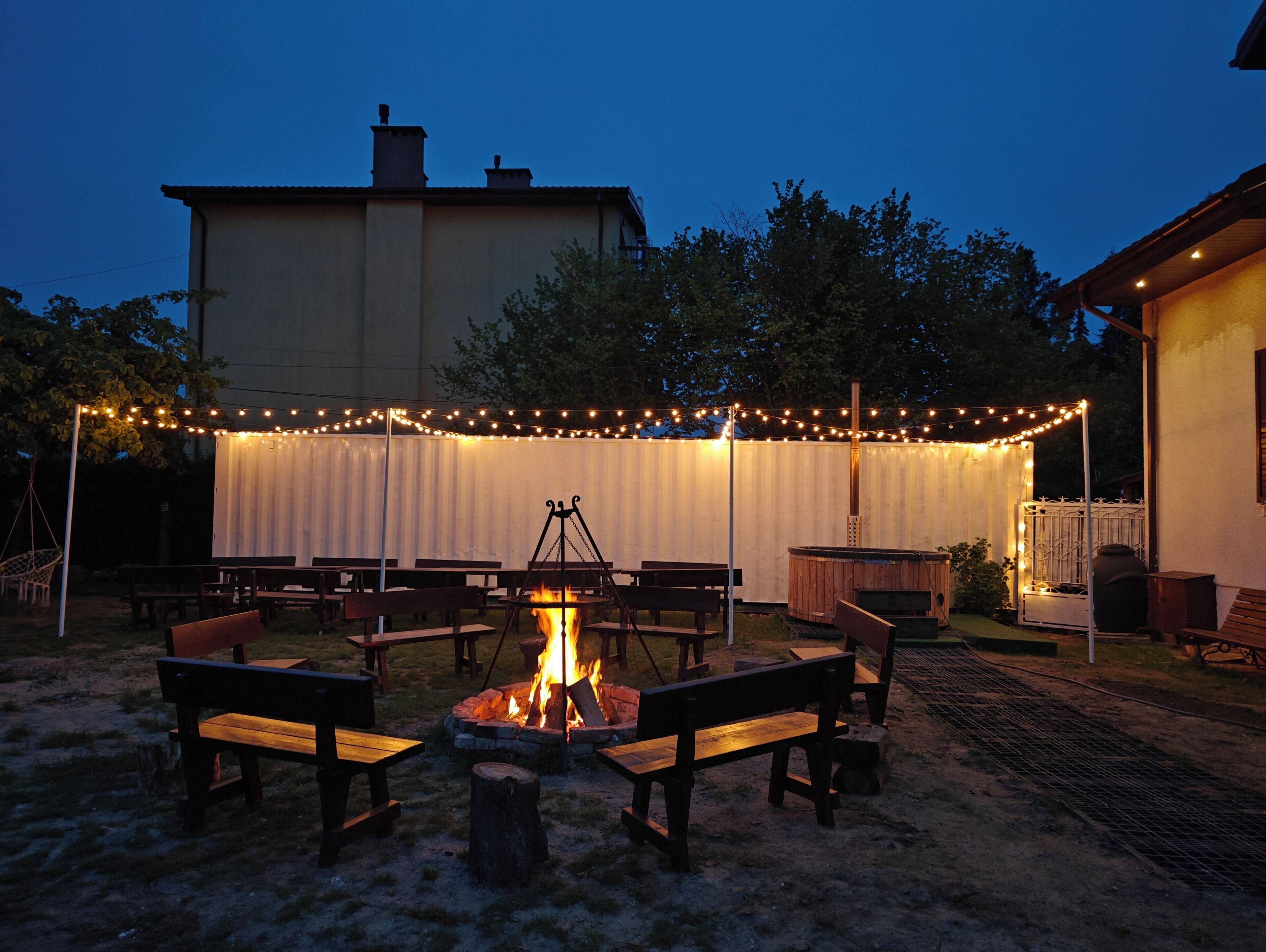 Enceinte de l’hébergement