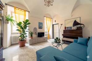 Basic Apartment | Living area - la dimora del Pianista (Cervo)