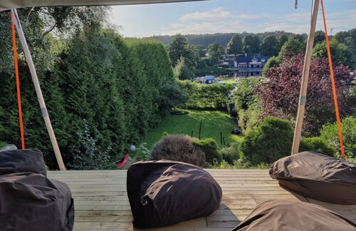 Cozy house 600 meters from the city center, view of the water and beautiful nature