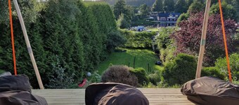Cozy house 600 meters from the city center, view of the water and beautiful nature