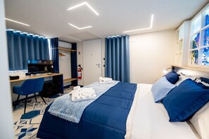 Phòng đôi, 1 giường cỡ queen, phòng tắm riêng, quang cảnh núi