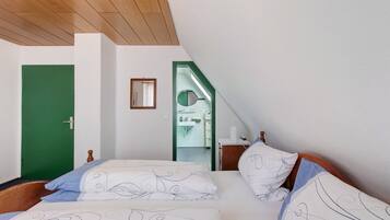 1 多间卧室、WiFi、床单