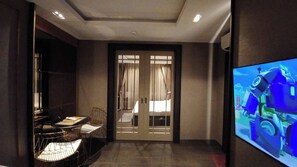 Room, 1 Bedroom, Accessible, Smoking | Living room - Room-luxury Condo, Chaing Mai Night Baza (Chiang Mai)