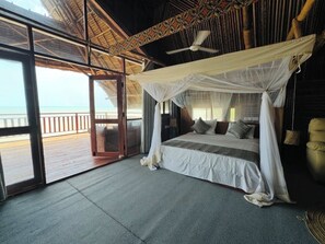 Deluxe Double Room, Balcony, Sea View | Desk, free WiFi - MAISARA MAFIA BEACH LODGE (Mafia Island)