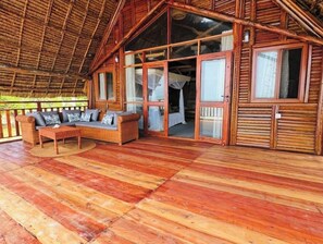 Deluxe Double Room, Balcony, Sea View | Balcony - MAISARA MAFIA BEACH LODGE (Mafia Island)