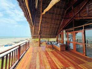 Deluxe Double Room, Balcony, Sea View | Balcony view - MAISARA MAFIA BEACH LODGE (Mafia Island)