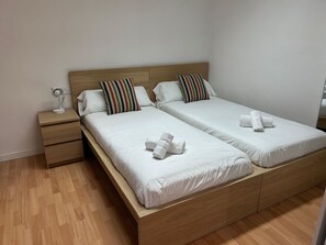 1 soverom og sengetøy