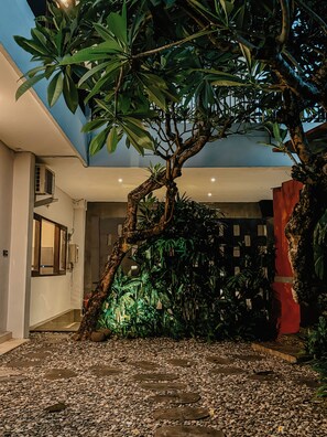 Fachada da propriedade