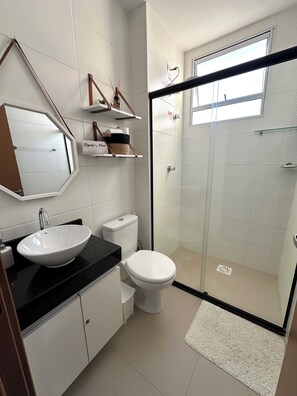 Comfort Apartment, Partial Ocean View | Bathroom - 1505 Lazer conforto e tranquilidade (Cabedelo)