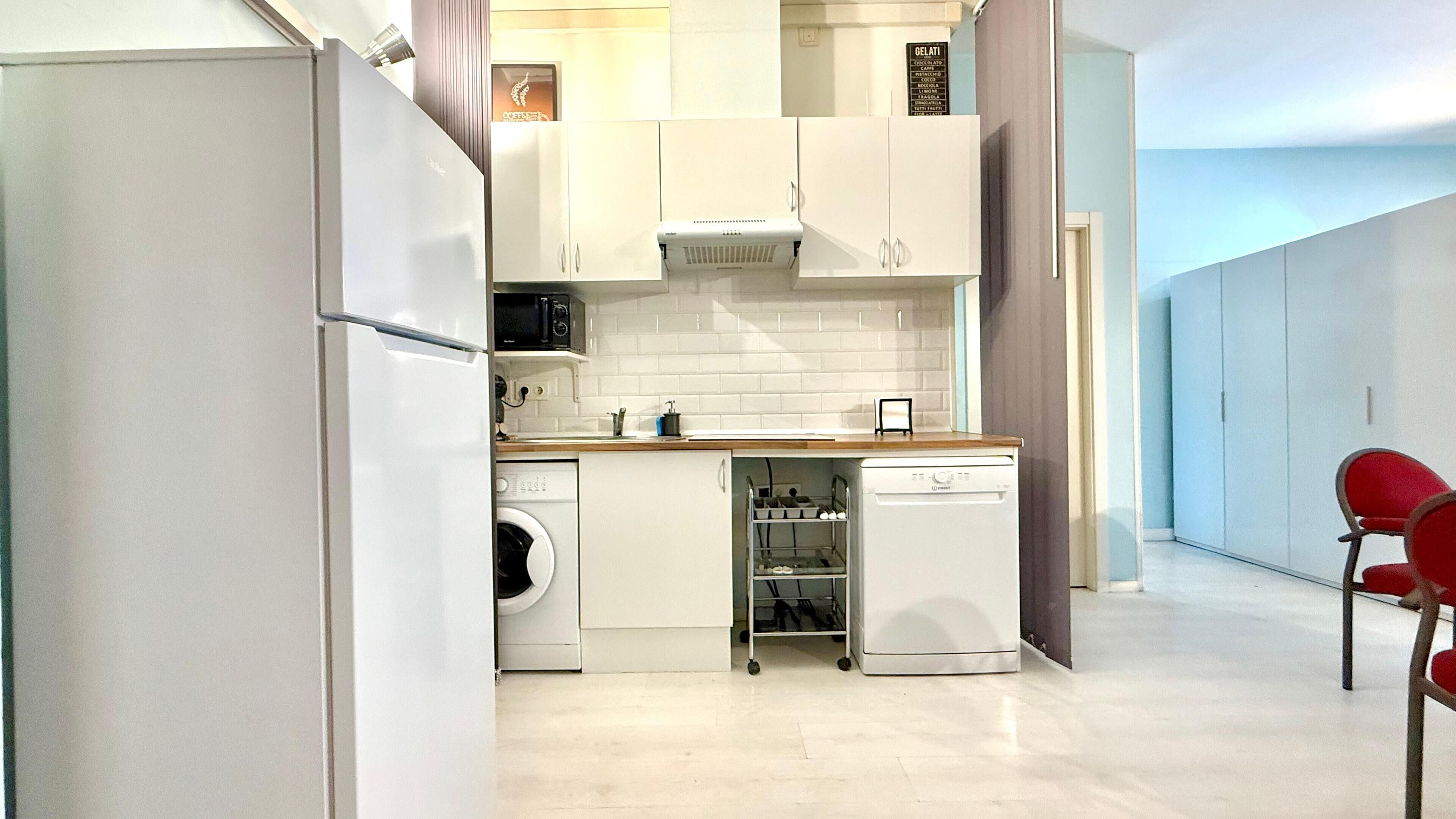 Standaard studio, balkon